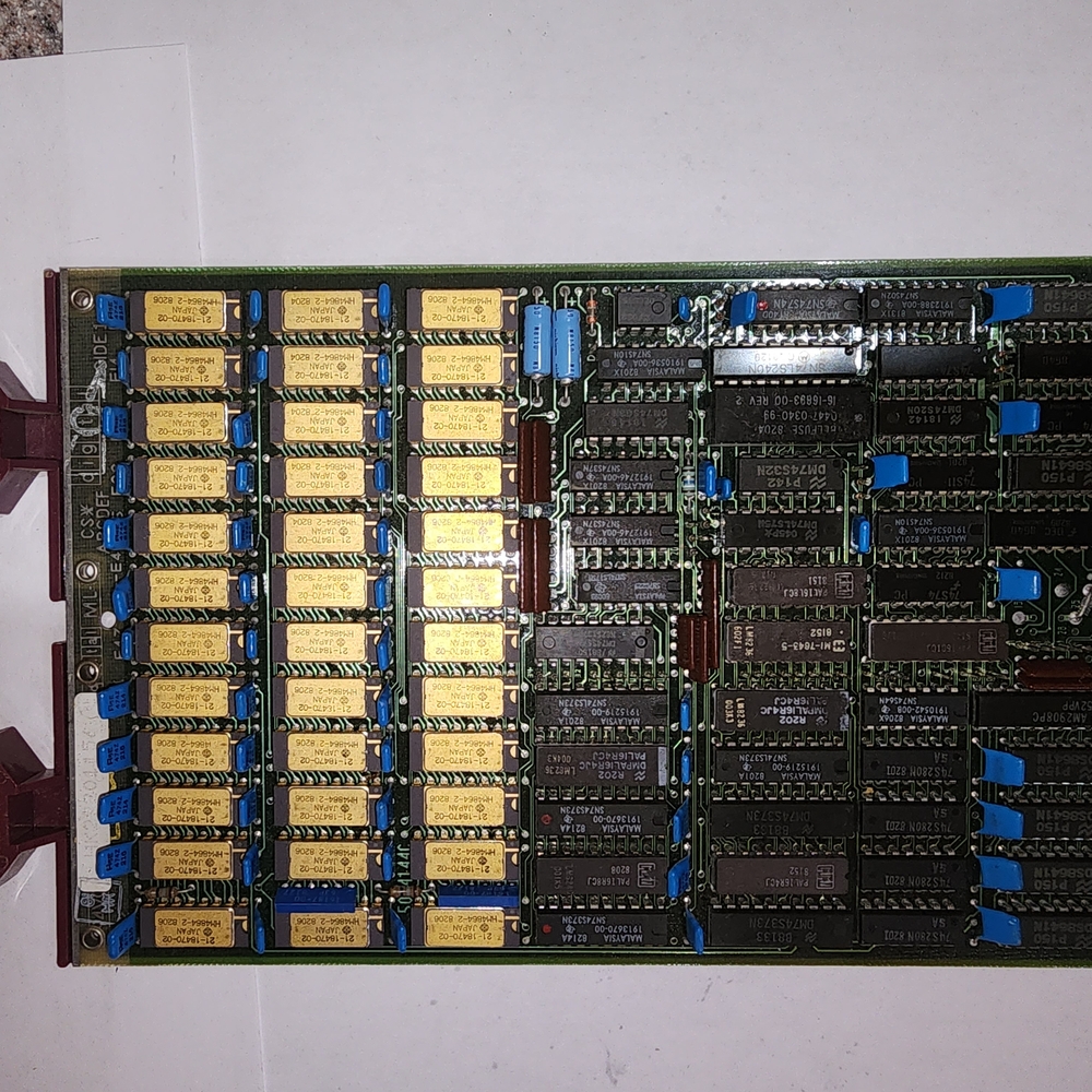 Vintage Computer Circuit Board